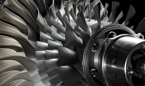 Titanium alloy turbine Titanium alloy turbine